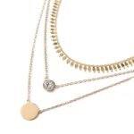 Cleo Solitaire Disc Layered Trio