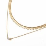 Cleo Baguette Layered Duo White Zirconia