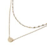 Mika Pavé Disc Layered Duo