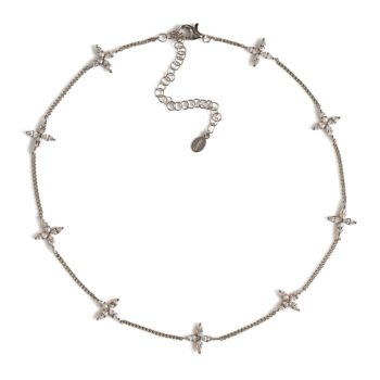 Fleur Crystal Choker